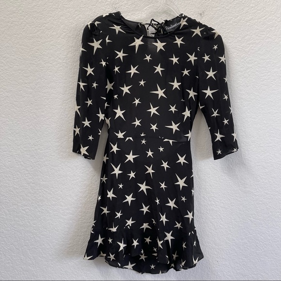 Réalisation Par Silk Goldie Mini Dress in Star Struck Size XS - Picture 2 of 8